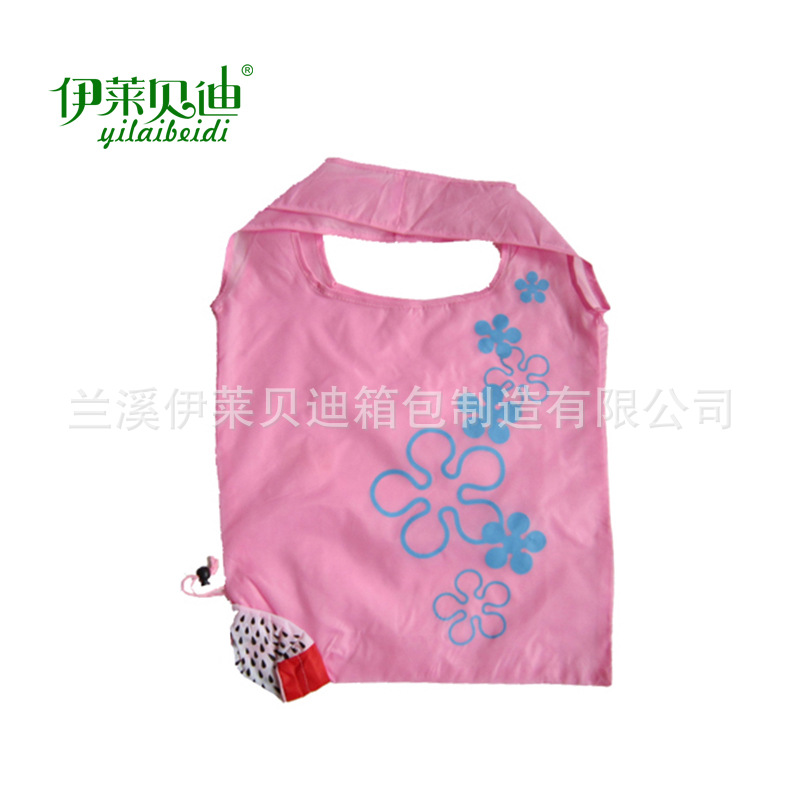 现货水果火龙果袋折叠促销礼品袋 火龙果购物袋厂家定做印logo