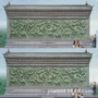 景观寺庙寺院户外照壁