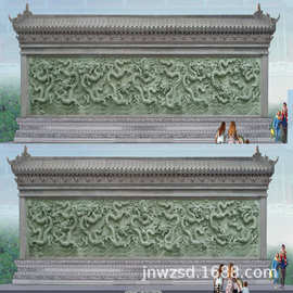 大理石壁画图片大全 户外花岗岩龙浮雕制作厂家 青石五龙壁价钱