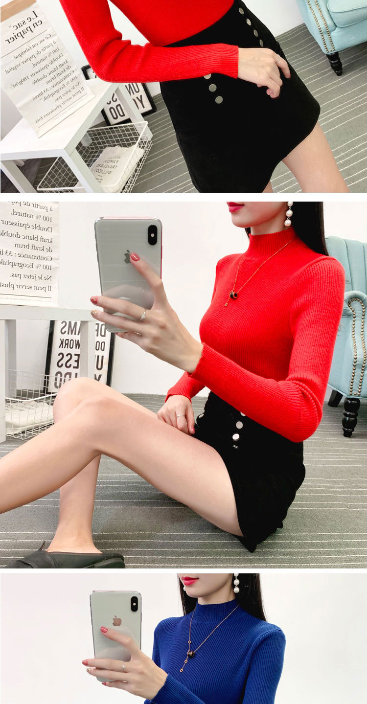 Pull femme en Fibre d acétate - Ref 3414370 Image 30