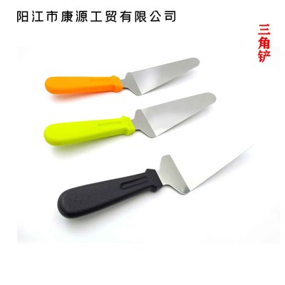 Manufacturers Spot Stainless steel Pizza shovel Plastic trowel Cake cream Cake shovel DIY Baking Tools