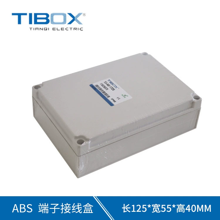 Переключите коробку распределения ИП66 175 водоустойчивой крышки на открытом воздухе для коробки общественного здания * 125*100 на открытом воздухе пластиковой