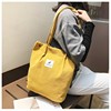 Capacious shopping bag for leisure, 2021 collection, Korean style