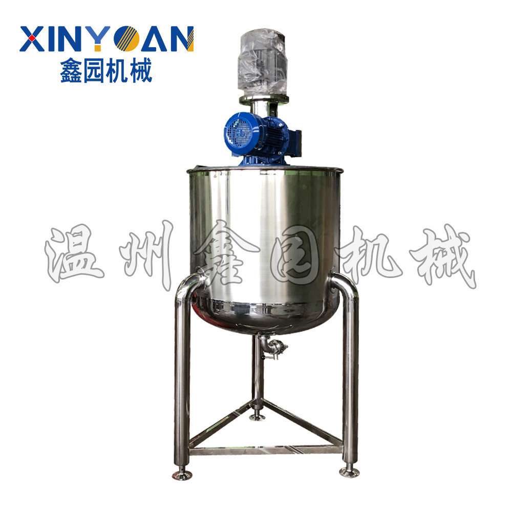 加工定做一体式双电机分散乳化罐调味品生产设备不锈钢搅拌乳化罐