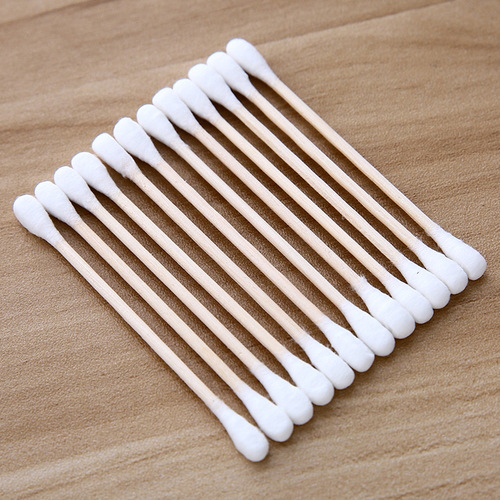 Double-headed cotton swabs for ear removal, makeup removal, cleaning cotton swabs, absorbent cotton balls, cleaning hygiene cotton swabs