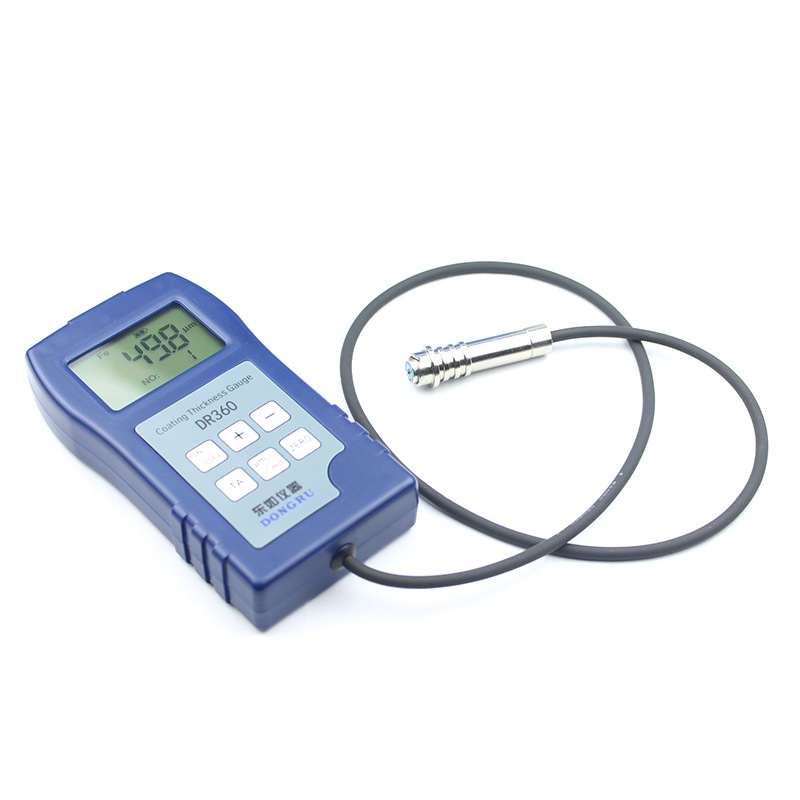 DR360涂镀层测厚仪 电磁感应仪器仪表便捷式覆盖层物体厚度测量仪