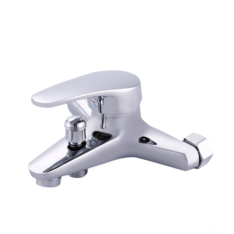 Bathtub faucet copper hot and cold faucet shower faucet triple faucet bathroom water heater mixing faucet Bathtub faucet copper hot and cold faucet shower faucet triple faucet bathroom water heater mixing faucet