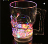 Pour water and light cup colorful acrylic light -glowing water cup water induction skull cup new special strange toys