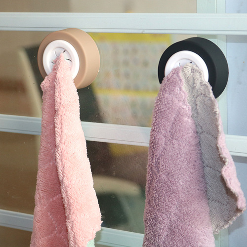 No punching towel hook hole plug wall hanging towel rack bathroom toilet kitchen rag clip dishcloth rag