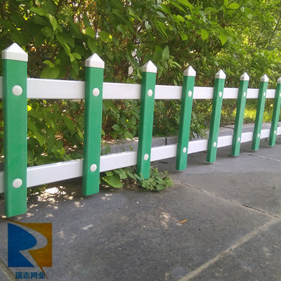 現貨供應pvc塑鋼柵欄 公園隔離白色圍欄 園林綠化工程草坪護欄