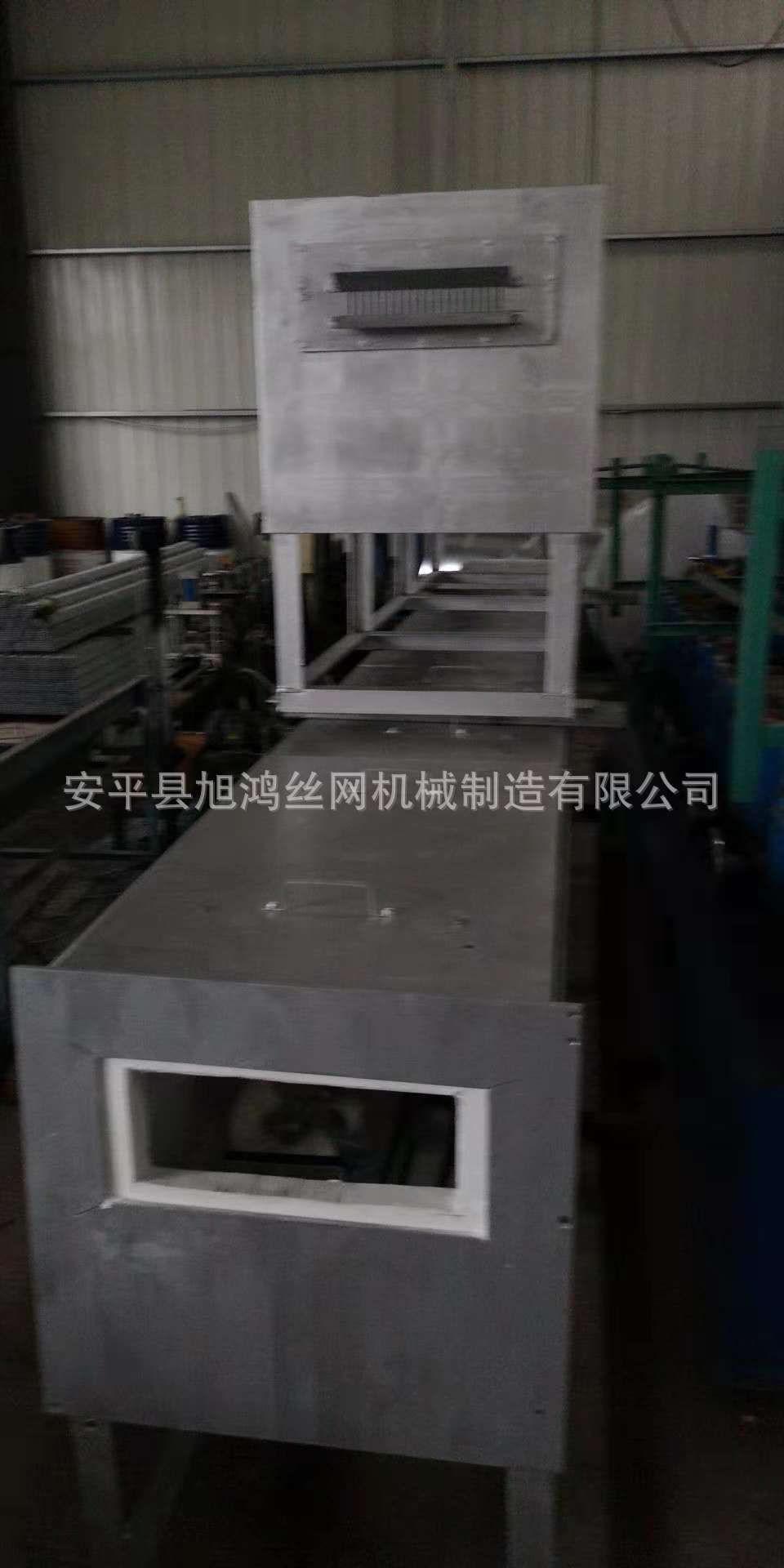 安平县旭鸿定做出口大棚温室卡簧生产设备流水线普通卡槽卡簧黑色