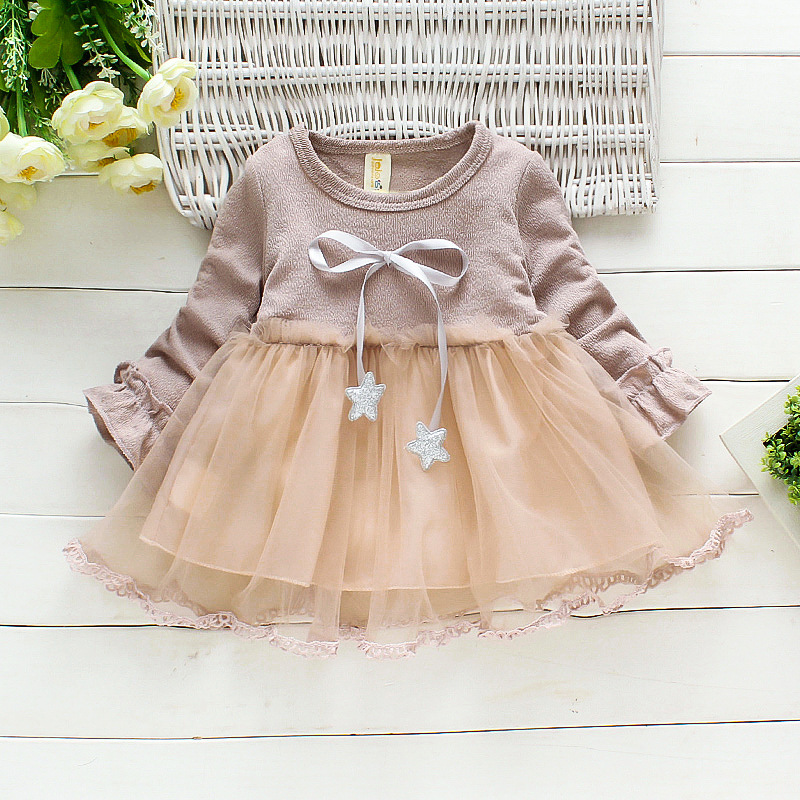 Children's Dress in Chocolate