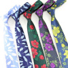 Dyed Jacquard necktie man Narrow version 7cm fashion leisure time Polyester Yarn necktie Manufactor goods in stock customized wholesale