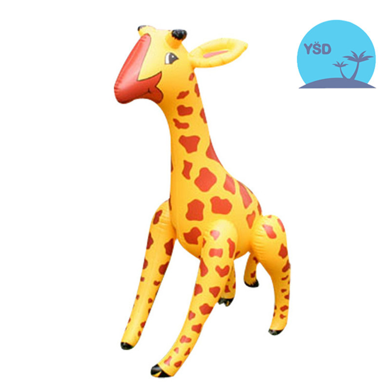 Inflatable toy for baby play in water