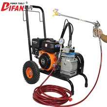 蒂凡 高壓無氣噴塗機汽油機 乳膠漆噴漆機 塗料油漆噴塗工具