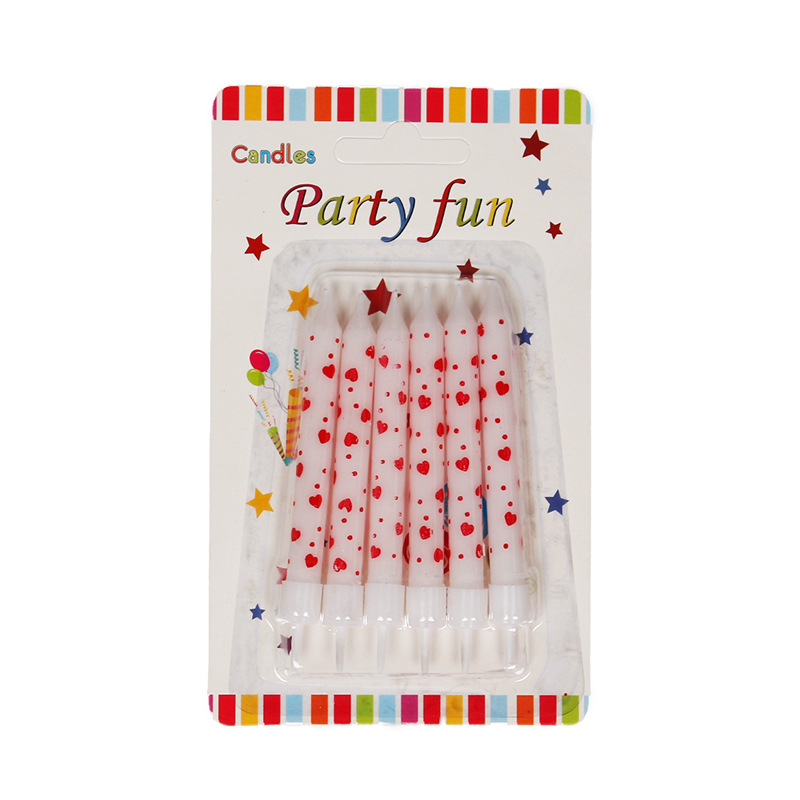 Corazón blanco 6 0,8*7,5 cm