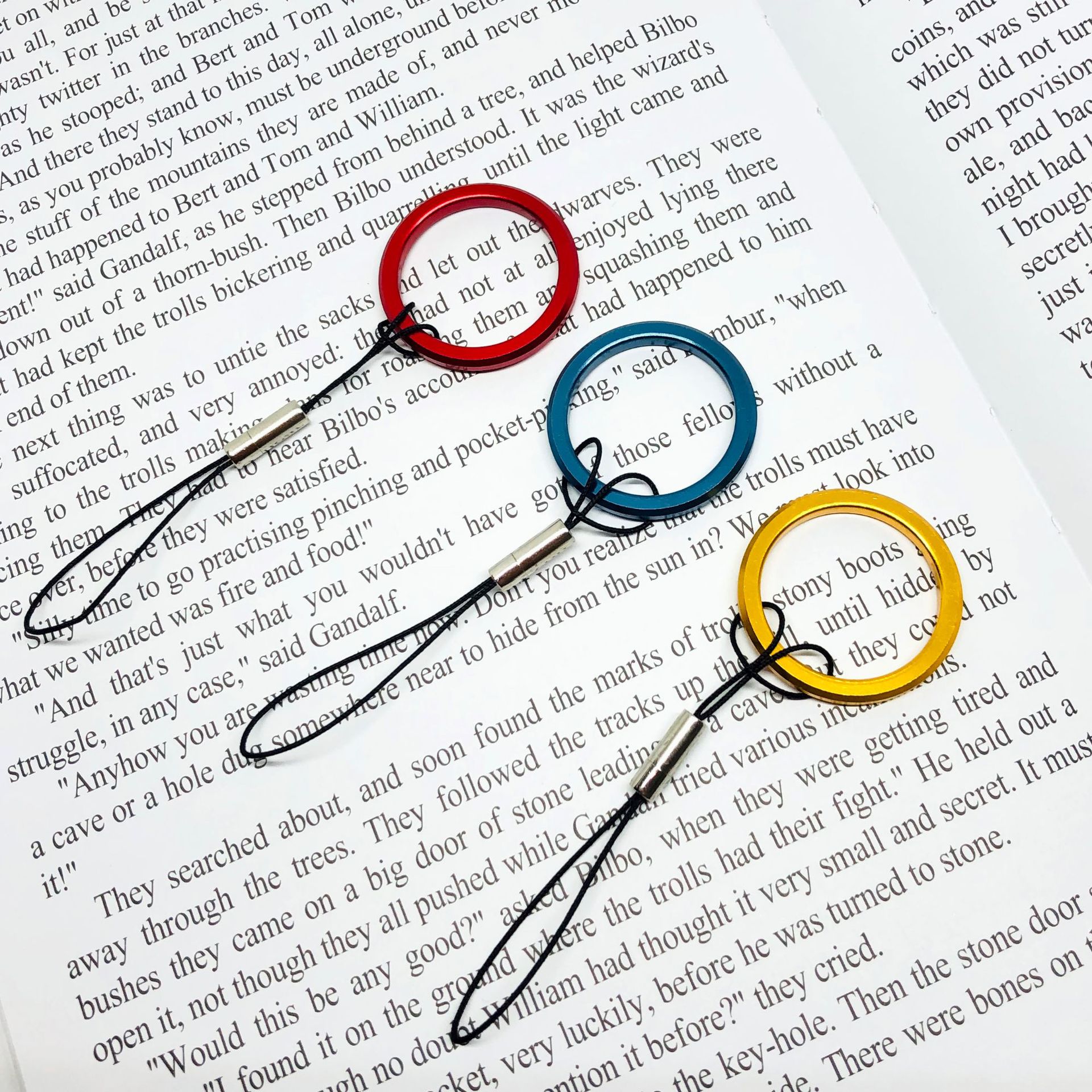 批发手机金属指环扣 金属扣挂件 指环扣无边框手机壳 合金指环扣