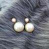 Silver needle, universal earrings from pearl, silver 925 sample, internet celebrity, simple and elegant design