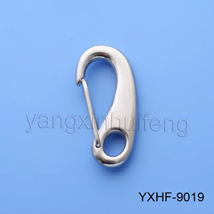 [不锈钢蛋型钩 龙虾勾 卸扣 椭圆型弹簧勾 月眉钩 挂钩惠丰工厂]