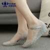 Plastic sandals With slope non-slip jelly Sandals Crocs crystal Sandals Plastic shoes daily