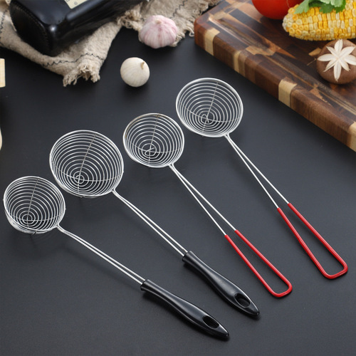 Factory direct sales stainless steel wire colander hot pot colander small filter filter small filter pearl colander colander