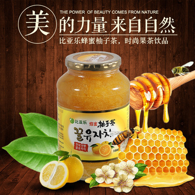 Le Honey citron tea 1000g the republic of korea Original Fruit tea Jam drinks Fruit drinks