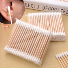Double-ended kapok swab sanitary swab cotton swab baby sanitary swab cotton ball makeup remover makeup cotton swab stick