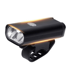 New German Standard Bicycle Front Light USB Charging Bicycle Light Warning Light Mountain Bike Front Light Aluminum Front Light