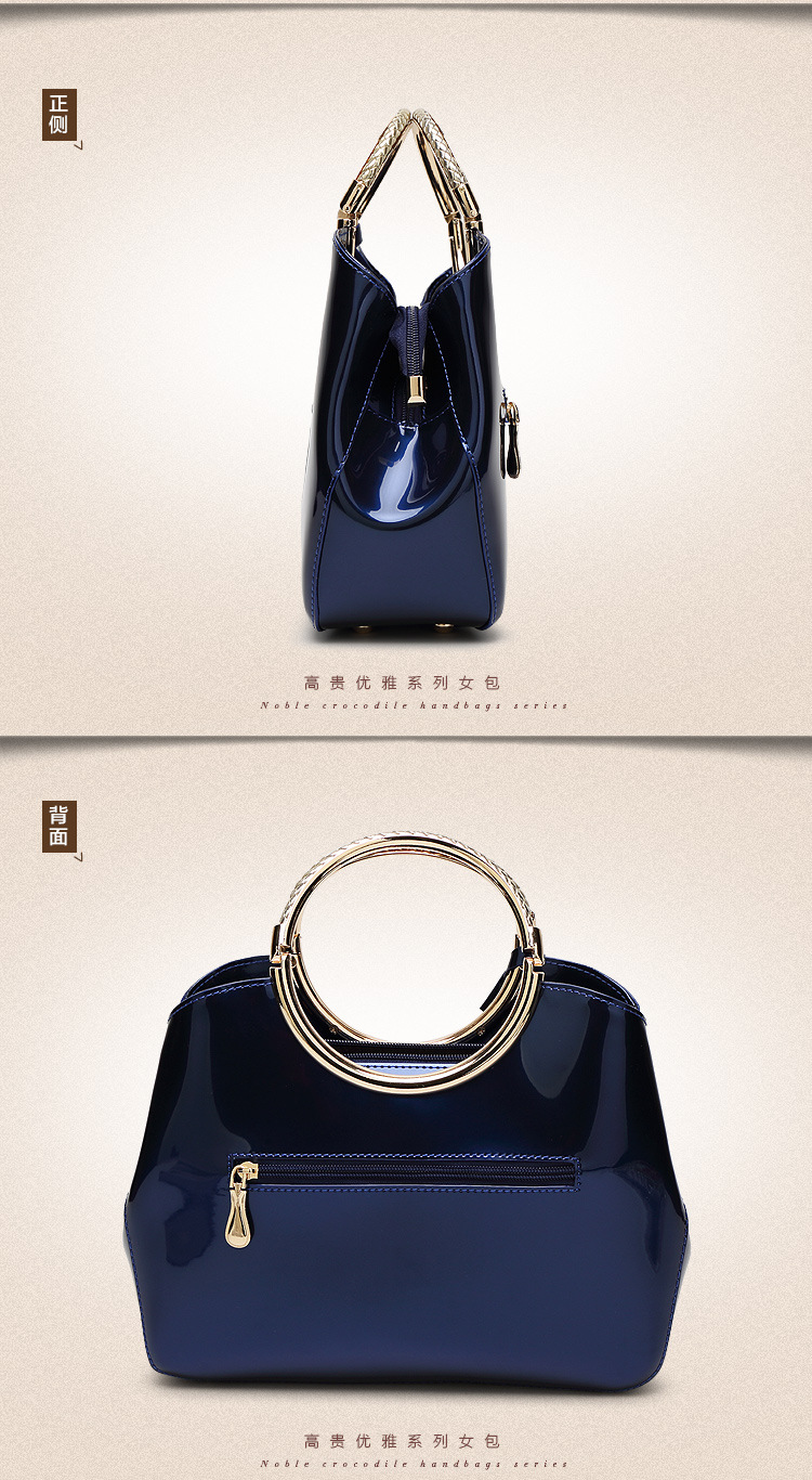 1108g Weight Polyester Lining Material Zipper Closure Type Single Shoulder Strap Strap Type Dome Bag Bags Type Casual Occasion Pu Leather Material Solid Color Pattern All Seasons Season Women's Gender Fashion Style Shell Shape Dark Blue, White, Pink, Red, Wine Red, Black Color Large Size Large Pu Leather Fashion Dome Bag Handbag 9