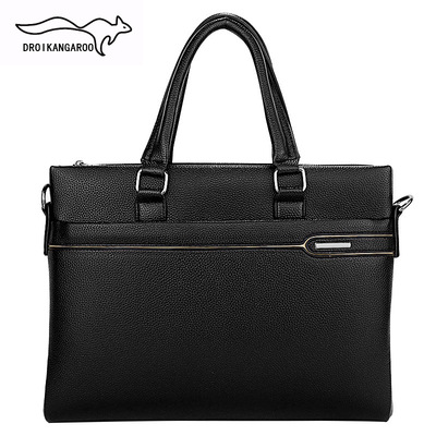 2021经典商务公文包男PU皮男士手提包单肩斜挎包时尚公文包电脑包|ru