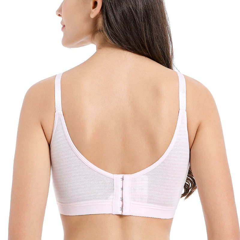 Comfortable thin breathable underwear for pregnant, bra for breastfeeding, front lock