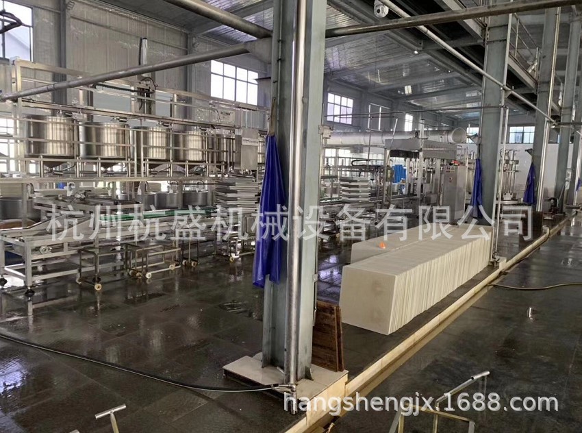 豆制品生产线,豆腐生产线,豆干生产线,千张百叶生产线