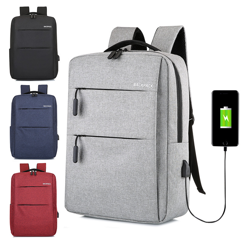 Factory wholesale new men's backpack Korean simple large capacity lightweight waterproof travel bag student computer bag