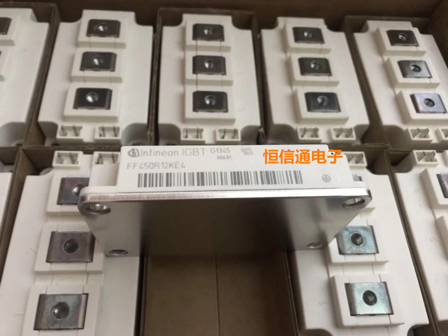 全新原装 FF450R12KE4 450A1200V IGBT模块 进口现货 实图拍摄