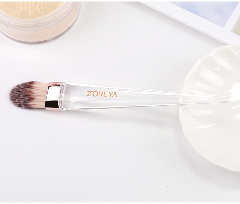 Crystal Series Of A Foundation Brush Foundation Makeup Brush Foundation Liquid Brush Face Special Brush Wholesale Nihaojewelry display picture 8