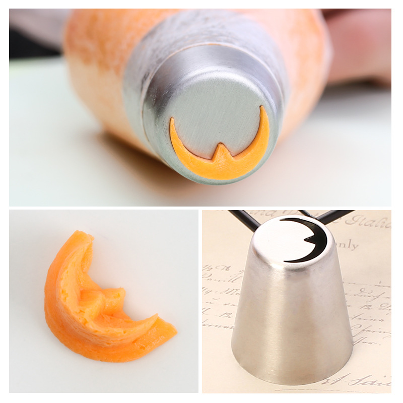 斯可俄罗斯裱花嘴花蕊裱花嘴西点制作工具不锈钢大号裱花嘴挤花头