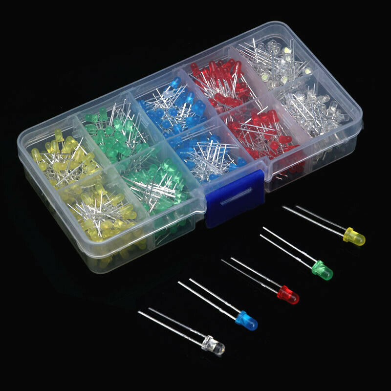 [F3 3mm LED 500 100 5 500PCS]