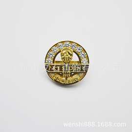定制纯银纪念币镂空胸针企业奖牌定制加工999银银币纯金金币设计