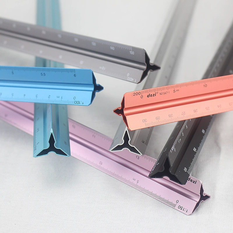 Пустотность коэффициент, virtue of aluminum aluminum three -edge, hollow color 30cm metal triangle size ratio