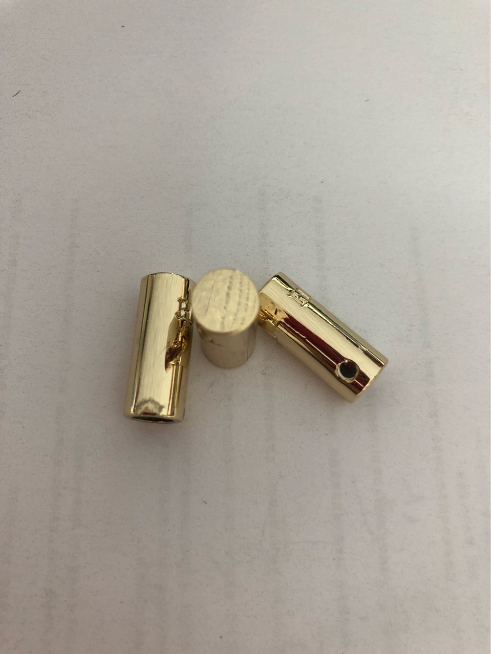 服饰金属配件卫衣领帽绳扣 合金绳尾夹 圆柱形吊钟 可定logo吊钟
