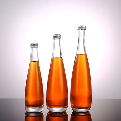 厂家直销高品质矿泉水瓶冰酒瓶375ml透明纯净水玻璃瓶500ml|ms