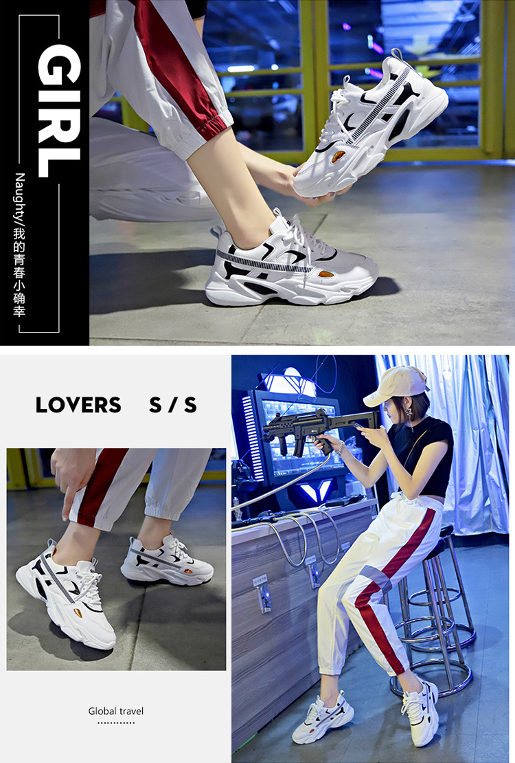 Chaussures de sport femme en PU artificiel - Ref 3435289 Image 15
