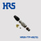 hirose圓形插頭插座HR25-7TP-4S(72) 廣瀨HR25系列焊接配線AWG28