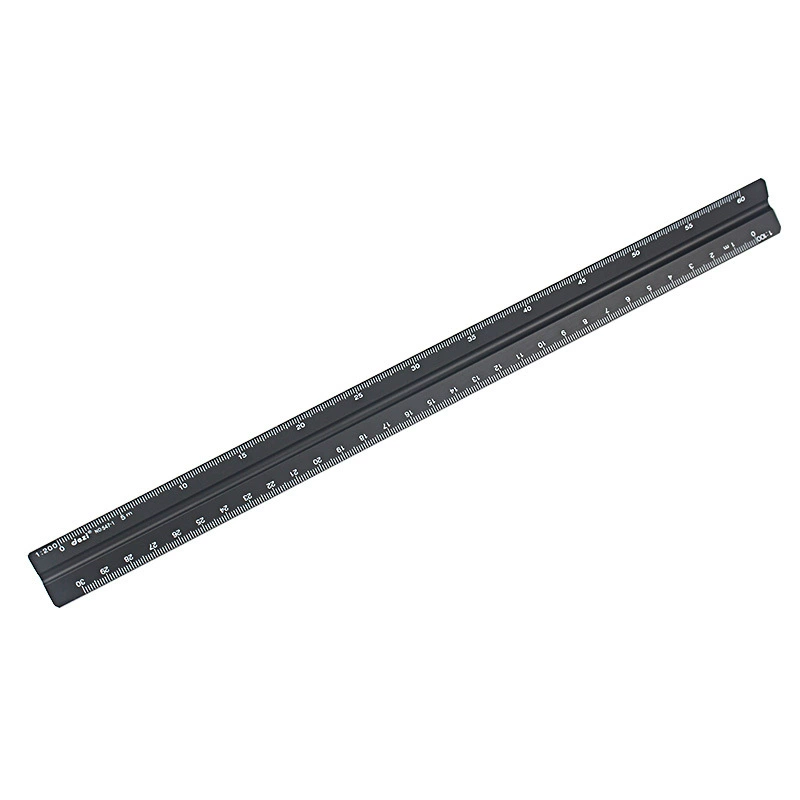 Пустотность коэффициент, virtue of aluminum aluminum three -edge, hollow color 30cm metal triangle size ratio