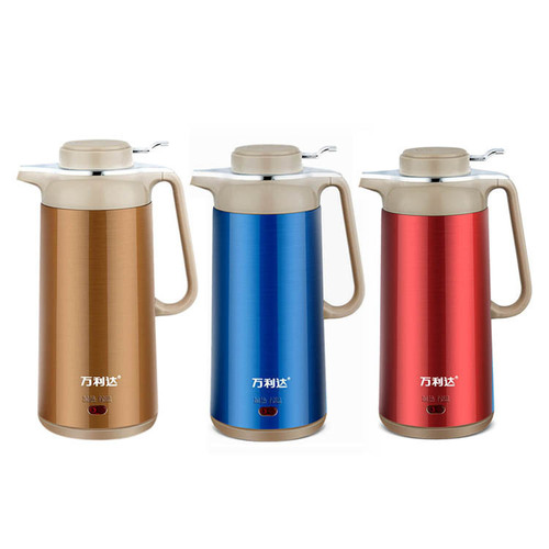 Wanlida Double-Layer Insulated Electric Kettle Stainless Steel Insulated Kettle Household Automatic Burn-Off Electric Kettle Gift