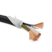 橡套線YZ 3芯0.75 1.0 1.5 2.5 4.0橡套電纜 橡皮線 橡膠軟電纜線