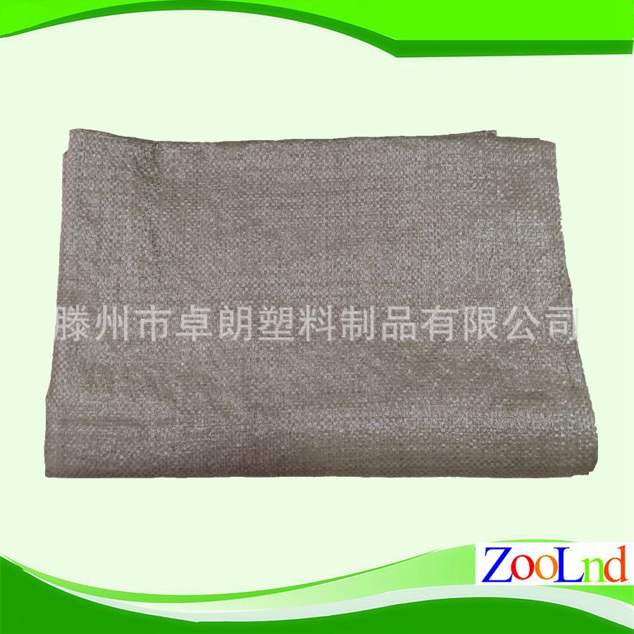 大量批发 50x80cm 灰色编织袋 出口PP编织袋 快递物流包装编织袋