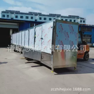 红薯干网带式烘干机  大型连续式烘干流水线  食品多层烘干机厂家