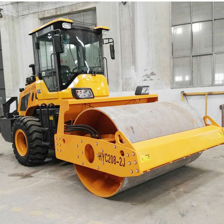 供应8吨单钢轮座驾压路机 中小型压路机 性能稳定 动力强