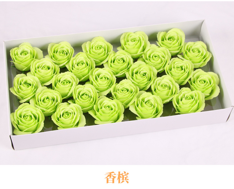 五层仿真香皂花头